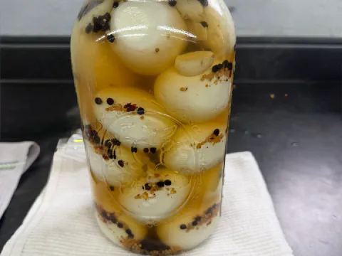No Beets, No Sugar, No Bullshit: The Real American Tavern Pickled Egg
